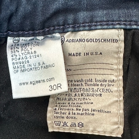 AG Adriano Goldschmied the Middi Midrise Legging size 30 R - Picture 5 of 11